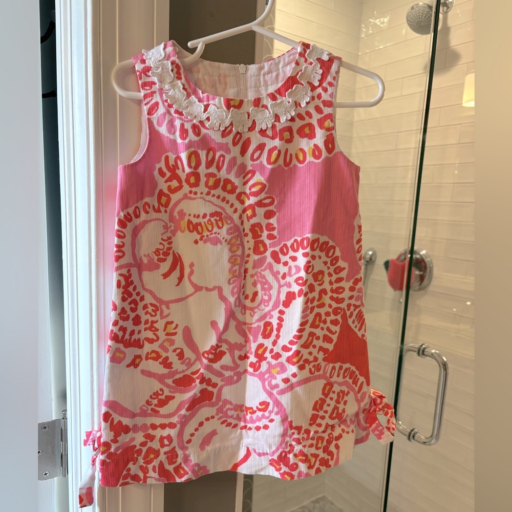 Lilly Pulitzer Girls Shift Dress - Size 3